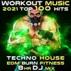 Workout Electronica - Workout Music 2021 Top 100 Hits Techno House EDM Burn Fitness 8 HR DJ Mix